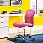 Serta Essentials Armless Ergonomic Bonded Leather/Mesh Swivel Task Chair, Pink (48740E)~#|#~ABBA2E5B-11B4-46A9-9897318E6594C769_sc7