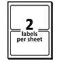 Avery "Hello My Name Is" Name Badge Labels, 2 1/3" x 3 3/8", White with Red Hello, 100 Labels Per Pack (5140)~#|#~ABC6C4B7-20CB-4F0D-AC2822797E3CD8CC_sc7