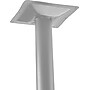 NPS CT Series 36" Round 30" Height Cafe Table, X Base, Grey Frame/Mahogany Top (CTG13636XDPBTMMY)~#|#~ABC72528-F69E-4420-BDCFB8F0B91BA01D_sc7