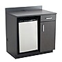Safco 36"H Modular Break Room Appliance Base Cabinet, Asian Night/Black (1705AN)~#|#~ABD03EDD-9953-497F-A9FF8259BBE39C36_sc7