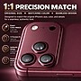 SaharaCase Tempered Glass Camera Lens Protector for iPhone 18 Pro Max, Burgundy, 2/Pack (ZD00244)~#|#~AC0580FD-582A-499A-837C854A88E57C76_sc7