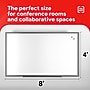 TRU RED™ Magnetic Porcelain Dry Erase Board, Gunmetal Frame, 8' x 4' (TR61188)~#|#~AC1382AA-AFA6-41BB-82E14B1D2B07A6F2_sc7