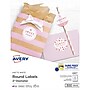 Avery Waterproof Laser/Inkjet Labels, 2" Diameter, White, 12 Labels/Sheet, 25 Sheets/Pack, 300 Labels/Pack (22877)~#|#~AC1B5181-A4EB-4521-BC82DAE9FA0DC368_sc7