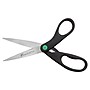 Westcott KleenEarth 8" Stainless Steel Standard Scissors, Pointed Tip, Black (41418/13039)~#|#~AC213E71-D677-486B-B710B001DB325B78_sc7