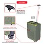 Dbest Smart Cart Travelux Shopper, Olive (01-678MB)~#|#~AC30D45E-B8FA-427E-8ABDBB51F13C04F0_sc7