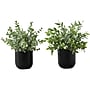 Monarch Specialties Inc. Eucalyptus and Grass in Pots, 2/Pack (I 9580)~#|#~AC34D19C-0954-47B1-BC236A9F076C9DE4_sc7