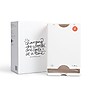 Aunt Flow Sanitary Pad and Tampon Mini Dispenser, Surface Mounted, 5.7" x 4.2" x 7.2", White ABS Resin (DISP-MINI-1)~#|#~AC3B8DE4-C050-49B8-8F2EB9AADB1F6F1A_sc7