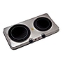 MegaChef 1700-Watt Dual Size Infrared Cooktop, Silver (934103787M)~#|#~AC4FD25E-7BA4-4DC3-9719DEF8B78762A9_sc7