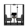 FlexiSpot WorkCube Series Sound Absorbing 6 Person Privacy Booth, White (P6FW-KIT)~#|#~AC5275AC-38F9-49F5-B9E9B749BD42F6AB_sc7