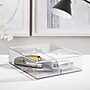 iDESIGN Medium Stackable Plastic Storage Bin, Clear, 3/Pack (29049M3)~#|#~AC52D55C-906F-4928-B03BDC54F77B8B60_sc7