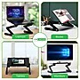 WorkEZ Best 16.5" x 11" Aluminum Laptop Stand, Black (WEBLS-b)~#|#~AC5B2628-F2B4-436B-A30BB59CD14861DF_sc7