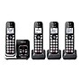 Panasonic 4-Handset Cordless Phone System with Digital Answering System, Bluetooth & Link2Cell, Black/Silver (KX-TGD864S)~#|#~AC615D07-07CE-4F78-ACC3985FBB05D50B_sc7