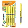 BIC Brite Liner Highlighter with Grip, Chisel Tip, Yellow, 5/Pack (31289)~#|#~AC98791A-5AA8-48B9-A263914DC1B76D13_sc7
