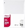 Mead Wide Ruled Filler Paper, 8" x 10.5", 3-Hole Punched, 200 Sheets/Pack (15200)~#|#~ACBBB55E-058A-46D4-971B750ABADCDE8C_sc7