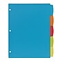 Avery Big Tab Write & Erase Plastic Dividers, 5 Tabs, Bright Multicolor (16129)~#|#~ACBD45DD-FFC3-4707-A8F6FA92339C073A_sc7