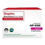 Staples Remanufactured 414X Toner Cartridge Magenta High Yield Replacement for HP 414X~#|#~ACD3F974-83F4-4F16-B6D2FB44312A4E7E_sc7