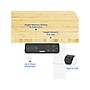 FlexiSpot E7 Pro 60"W Electric Adjustable Standing Desk, Bamboo/White  (E7WPRO6030-LBZB)~#|#~ACDD0062-CF3C-4C8F-A212C7E28E0924F5_sc7