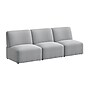 Bush Business Furniture Assemble Modular 3 Seater Sectional Sofa, Fog Fabric (ASM002FGF)~#|#~ACE6A60B-734A-4365-897DB9A7E63A7B27_sc7