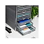 Mind Reader 10-Compartment Metal Mesh File Storage Drawers, Silver (10CABMESH-SIL)~#|#~ACFB6D34-DA4F-49FA-8B1D19E3343EC15A_sc7