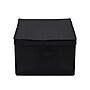 Household Essentials Extra Large Stackable Folding Fabric Storage Bin, 10" x 16"x 19", 52.64 Qt., Black, 2/Pack (7615-1)~#|#~ACFD9A39-21CA-4D95-908E631CC344E433_sc7