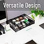 Mind Reader Expandable 10-Compartment Metal Drawer Organizer, Black (DEERX-BLK)~#|#~AD0450BB-7CC8-4DFA-A6838CBC5CC65A02_sc7