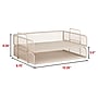 Staples Metal Mesh Side Loading Stackable Letter Tray, Letter Size, Warm White, 2/Pack (ST63841)~#|#~AD10E163-F8CC-4D5B-9D33C4559BF35450_sc7