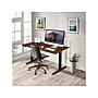 Mount-It! 55"W Electric Rectangular Adjustable Standing Desk, Brown/Black (MI-18114)~#|#~AD136760-2D63-4BA0-893285E12D00B4C4_sc7