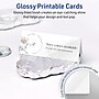 Avery Integrated Cards, 1-7/16" x 3.75", Glossy White, 60/Pack (95289)~#|#~AD1D8746-464E-46A3-A9DEB016632C16C4_sc7