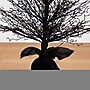 Nearly Natural 4' Pre-Lit Halloween Black Twig Artificial Fall Tree in Burlap Planter with 63 Warm White LED Lights (T4727)~#|#~AD36200A-5702-483A-8B0B349B48C613B0_sc7