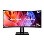 ViewSonic ColorPro 34" Curved 75Hz LED Monitor, Black (VP3456A)~#|#~AD3958C6-FB76-4FED-AEB208D60BBFE012_sc7