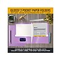 Better Office Glossy 2-Pocket Portfolio Folder, Lavender, 25/Pack (80179-25PK)~#|#~AD3B6F1C-B490-47E1-8F4F8C17C9D35F67_sc7