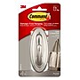Command™ Large Traditional Hook, Brushed Nickel, 1 Hook, 2 Strips/Pack (17053BN-EF)~#|#~AD3E8AC4-4D19-43FE-84F075EE32E422DD_sc7