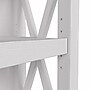 Bush Furniture Key West 30"H 2-Shelf Bookcase with Adjustable Shelf, Pure White Oak (KWB124WT-03)~#|#~AD4F8EF6-2C2D-47E3-8C70EF9C97E096F8_sc7