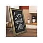 Excello Global Products Chalkboard, Magnetic, 11" x 15", Wood Frame (EGP-HD-0100-S)~#|#~AD5A9695-6CE7-4B3B-A91390690FA3737D_sc7