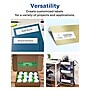 Avery Laser/Inkjet Rectangle Multipurpose Labels, 2.25" x 7.75", White, 60 Labels/Pack (94244)~#|#~AD61044B-874A-4161-9636E5DD231F6E6A_sc7