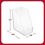 TRU RED™ Plastic Magazine File, Clear (TR62287)~#|#~AD6ABBEE-1409-43A8-A7759BBD1E56C26C_sc7