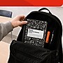 STAPLES Composition Notebook, 9.75” x 7.5”, Wide Ruled, 100 Sheets, Marble Black~#|#~AD6FFF7C-9C2E-4C7E-95EFC5730E193538_sc7