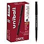 uniball Onyx Rollerball Pen, Fine Point, 0.7mm, Red Ink, Dozen  (60144)~#|#~090183FA-BC61-4AF6-9D66EE88AE9C3100_sc7