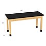 Diversified Woodcrafts Perpetulab Rectangular Science Lab Table, 60" x 24", Oak (P7606K30N)~#|#~ADA5A947-48F5-451A-827C289BA3FBF623_sc7
