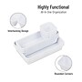 Mind Reader 8-Piece Plastic Drawer Organizer, White (8INTBOX-WHT)~#|#~ADA7D209-06D9-456B-92EE4ED5DCE81165_sc7