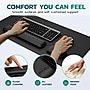 Purely MP47 3-Piece Desk Pad Set with Ergonomic Keyboard and Mouse Wrist Rests, Black (PCCMP47BK)~#|#~ADB15F96-7A5D-4895-BE36147A82DAD51F_sc7