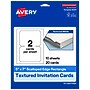 Avery Scalloped Edge Invitation Cards , 5" x 7", Matte White, 20/Pack (19479399799)~#|#~ADC852BF-2AC8-4660-9C9453ACC4C035F5_sc7