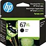 HP 67XL Black High Yield Ink Cartridge, Prints Up to 240 Pages (3YM57AN#140)~#|#~ADDF68B0-2900-4331-87BCCE9EF0F0AD0E_sc7