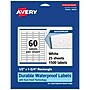 Avery Rectangle Laser/Inkjet Multipurpose Labels, 1/2" x 1 3/4", White, 1500 Labels/Pack (94204)~#|#~AE132845-C9D6-4067-ADE26971C87CBE2A_sc7