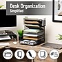 Mind Reader Metal Mesh Desk Organizer, Black (MSUP7C-BLK)~#|#~AE15E02E-0920-408E-BD42F24CAA63F33D_sc7