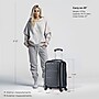 InUSA Pilot 20" Hardside Carry-On Suitcase, 4-Wheeled Spinner, TSA Checkpoint Friendly, Black (IUPIL00S-COA)~#|#~AE160965-9655-47B1-B536397733DE5E80_sc7