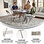 Flash Furniture HERCULES Plastic Folding Chair, Beige, 6/Pack (6LEL3BEIGE)~#|#~AE2CA062-DE75-49EF-8A7ECD4D46A50889_sc7
