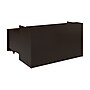 Bush Business Furniture Arrive 72"W L Shaped Reception Desk with Shelf and Mobile File Cabinet, Mocha Cherry (ARV007MR)~#|#~AE3479BF-F462-4AD2-A18FC113520B4A03_sc7