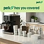 Perk Eco 12 Oz Compostable Paper Hot Cups, 500 Count Bulk Disposable Coffee Cups for Hot Beverages, White/Green~#|#~AE5A7AFF-B846-4716-9BD4BFAF091142B4_sc7