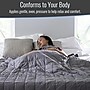 DMI Microfiber Weighted Blanket, 80″ x 60″, 17lbs, Grey (650-1114-0600)~#|#~AE68B30F-3BCE-4132-B5E3D295641ACE81_sc7